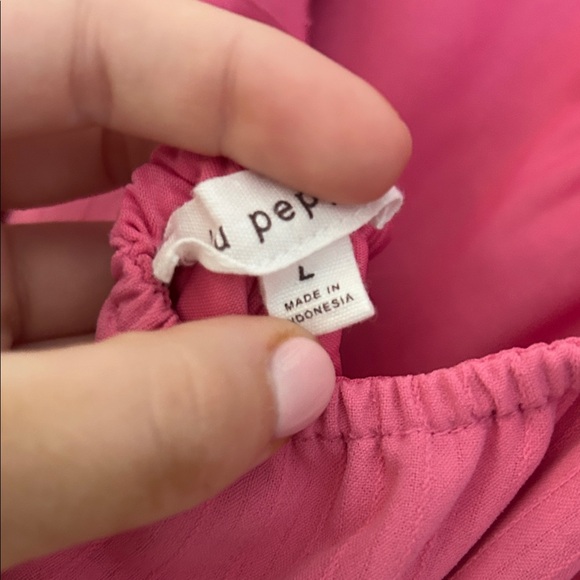 Blu Pepper Pink Ruffle dress - Picture 3 of 6